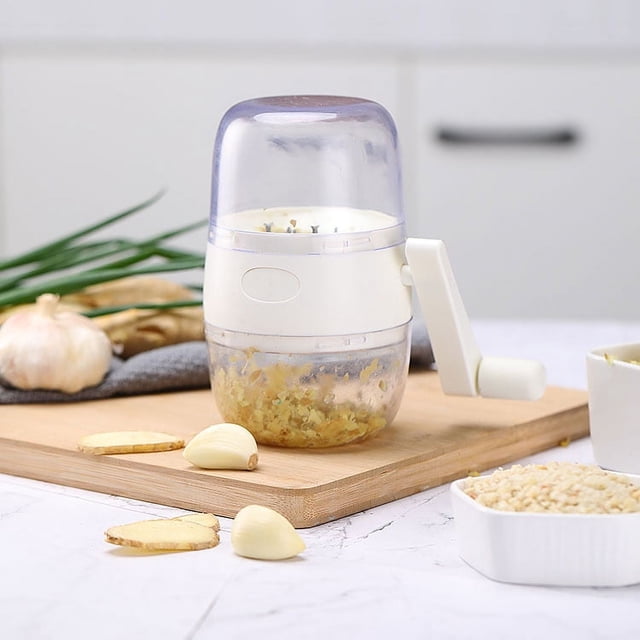 Molinillo de nueces manual blanco, picador de nueces con base antideslizante, triturador de frutos secos multifuncional, triturador de maní, herramientas de cocina