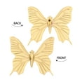 thumbnail image 6 of Masteelf  Funky Cabinet Knobs and Pulls Brass Butterfly Handle Mother, 6 of 7
