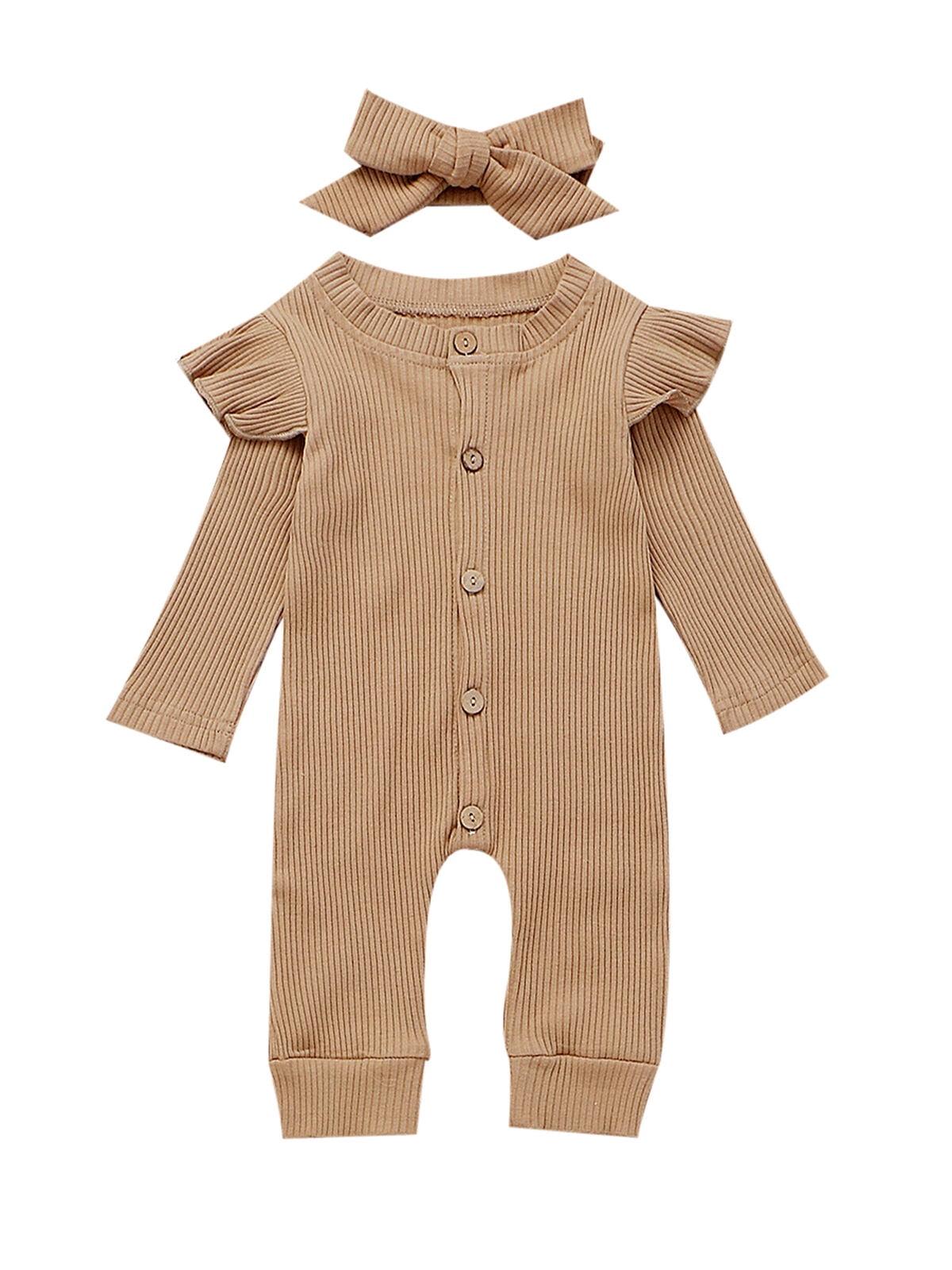 baby girl knitted romper