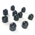 thumbnail image 3 of Riwesomey 10PCS M6 M8 M10 M12 Plástico Métrico Pernos Tuercas Cabeza Tapas Screws Artesanía negro M12 Riwesomey GJ2800-04B, 3 of 6