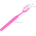 thumbnail image 4 of ABCISI Giant Toothbrush Prop - Oversized Toothbrush, Large Big Brush Prop, Oversized Toys for Costume Take Picture Party Favor, Fun Novelty Event Decor, Pink, 4 of 9