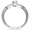 thumbnail image 2 of Pompeii 3/8ct Vintage Diamond Floral Engraved Engagement Ring 14K White Gold (H/I,I1-I2), 2 of 3