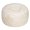 Cream White, variant on Unstuffed Moroccan Storage Pouf Foot Stool Ottoman Seat Handmade Faux Leather Bean Bag Floor Chair Foot Rest for Living Room, Bedroom or Balcony (Light Brown)