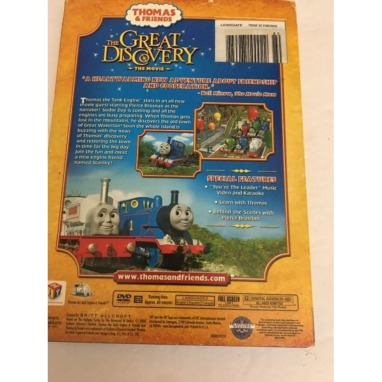 Thomas & Friends: The Great Discovery - The Movie (DVD, 2008