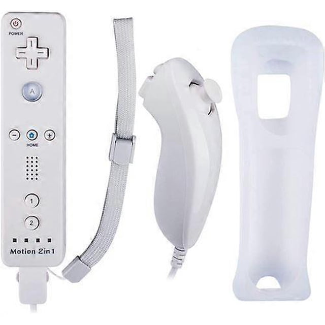 2-in-1 Integrated Wiimote Motion Plus Controller and Nunchuck