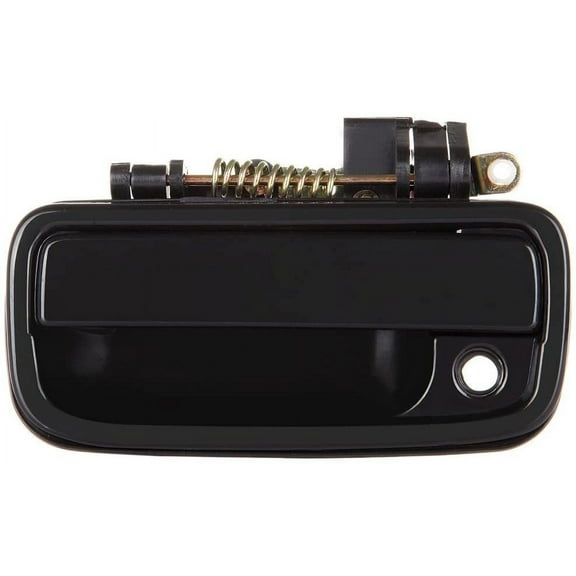 CCIYU Door Handles Exterior Side Replacement Replacement fit for 1995-2004 for Toyota Tacoma Black (Front Driver)