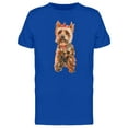 thumbnail image 1 of Terrier Puppy Girl Painting Tee Men's -Image by Shutterstock, 1 of 1