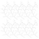 thumbnail image 1 of 10 Bunches Acrylic Flower Stems Artificial Flowers Acrylic Ornament Artificial Bouquets For Diy Crafts Decor, 1 of 4