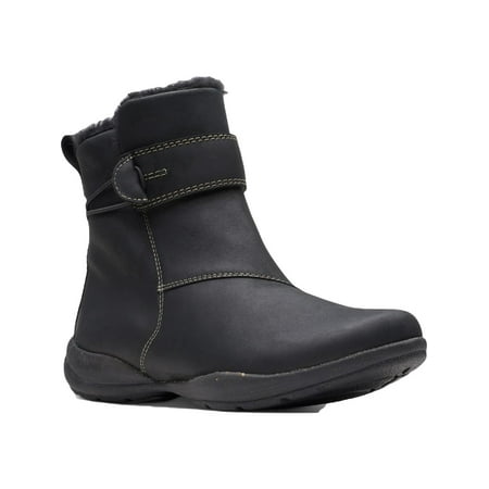 

Clarks Roseville Women s Leather Faux Fur Lined Waterproof Ankle Boot