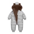 thumbnail image 1 of Combinaison à Capuche pour Enfants Combinaison Ours Veste Chaude pour Garçons, 1 of 6