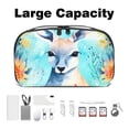 thumbnail image 3 of Kangaroo Tech Gear Oxford Cloth Waterproof Charger Organizer Case for Electronic Devices Storage - Hard Drive Case, Cord Organizer, Travel Cord Organizer Case - 5.9x9.44x3.14 in, 3 of 6