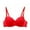 Red, variant on Big Girls Bras Teens Lightly Padded Training Bra Kids Sports Adjustable Underwire Bralette