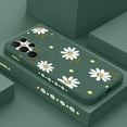 thumbnail image 3 of Compatible with Galaxy S21 Ultra Case Cute Daisy Pattern Camera Lens Protection Shockproof TPU Bumper Liquid Silicone Protective Cover Phone Cases for Samsung Galaxy S21 Ultra 5G 6.8"-Green, 3 of 14