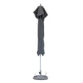 thumbnail image 2 of HomeRoots 491962 8 ft. Charcoal Polyester Square Market Patio Umbrella, 2 of 3