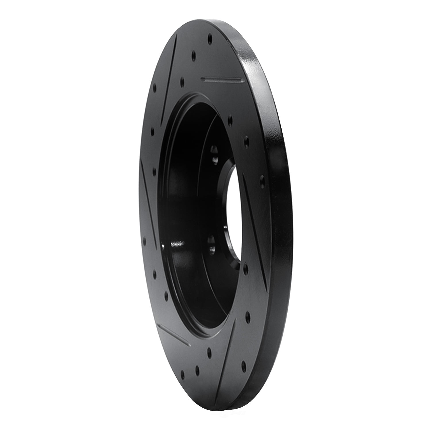 Dynamic Friction Company 633-47042R DFC Brake Rotor - Drilled And Slotted - Black