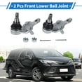 thumbnail image 3 of Unique Bargains 1 Pair Front Lower Ball Joints for Toyota Camry 01-06 No.4334009010/4333009560, 3 of 7