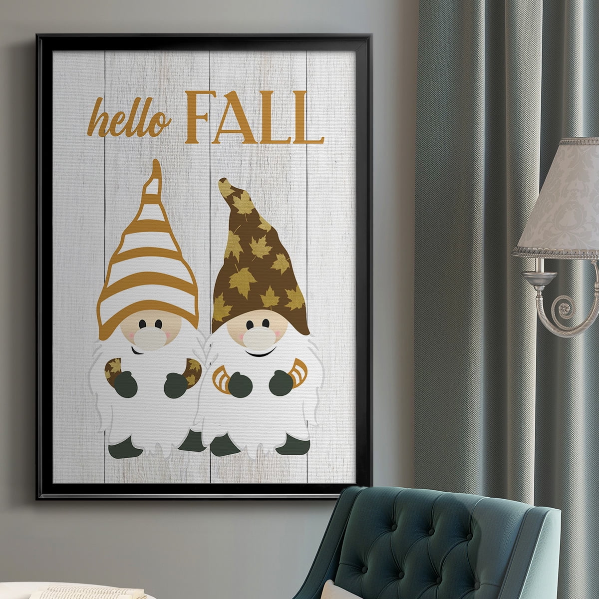 Harvest Gnomes Premium Classic Framed Print - Ready to Hang