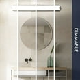 thumbnail image 5 of Luxrite 36" LED Vanity Light Brushed Nickel Bathroom Light Fixture 3CCT 30W 2100 Lumens Dimmable Damp Rated ETL Listed, 5 of 7