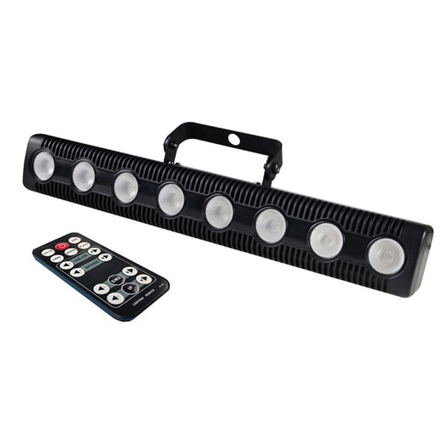 8 LED RGBW 4IN1 Wall Wash Lamp DJ Disco Par Stage Light Effect for Dance Bar Holiday Decorate(EU Plug)