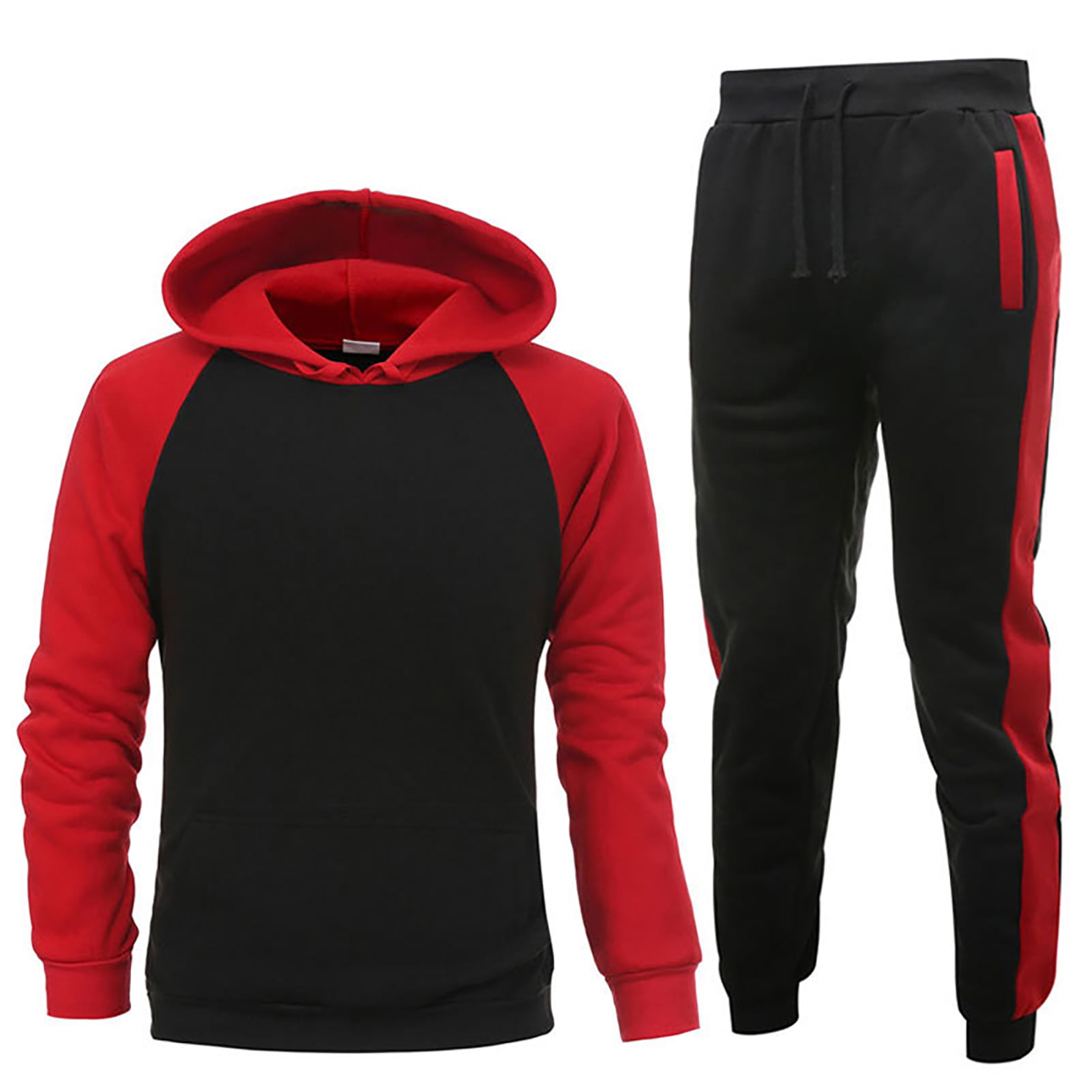 Details about   Men's Spring Long-sleeved Shirt Sport Graphic Jogging Suit Gel Pad Pants Suit