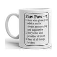 thumbnail image 2 of Paw Paw Definition Funny Coffee Tea Ceramic Mug Office Work Cup Gift, 2 of 3