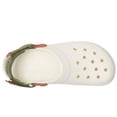 thumbnail image 2 of Crocs Zuecos unisex clásicos todo terreno Chalk Hombre 9 Mujer 11 Mediano, 2 of 7