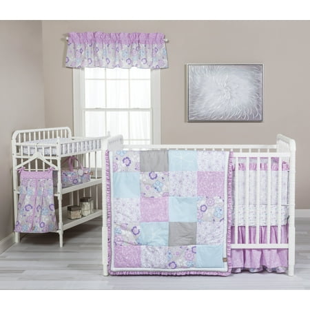 Trend Lab Grace 5 Piece Crib Bedding Set Purple Blue Gray And White Canada - Trend Lab Crib Bedding Set Lilac Trend Lab Grace 5 Piece Crib Bedding Set Purple Blue Gray And White Canada - Trend Lab Crib Bedding Set Lilac