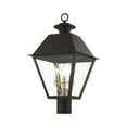 thumbnail image 2 of Livex Lighting - Wentworth - 3 Light Large Outdoor Post Top Lantern In Classic, 2 of 9