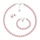 thumbnail image 1 of Set Collar Aretes de Poste Pulsera Zvezda Plata 0.925 Mujer rosa claro Unitalla, 1 of 4
