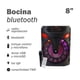 thumbnail image 2 of Bocina Portátil de 8" con Micrófono y Control Remoto Link Bits  KTS-1090F, 2 of 2