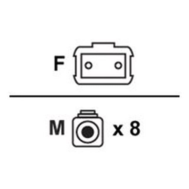 Axiom - Câble Réseau - MTP/MPO Mode Unique (F) à LC Mode Unique (m) - 9 m - Fibre Optique - 9 / 125 Microns - Jaune