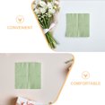 thumbnail image 3 of unbranded 100Ud Elegant Green Scalloped Napkins Disposable for Dessert Table and Engagement Party, 3 of 8