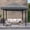 Gray, variant on SHANNA Gazebo Replacement Canopy Roof, 10' x 10' Outdoor Waterproof BBQ Gazebo Canopy Top Cover, Brown, Double Roof
