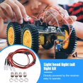 thumbnail image 1 of Tmvgtek 4 Uds 70Cm 5Mm Luces Led Para 1/12 1/18 1/10 1/8 Axial Scx10 Rc Modelos De Coches, 1 of 3