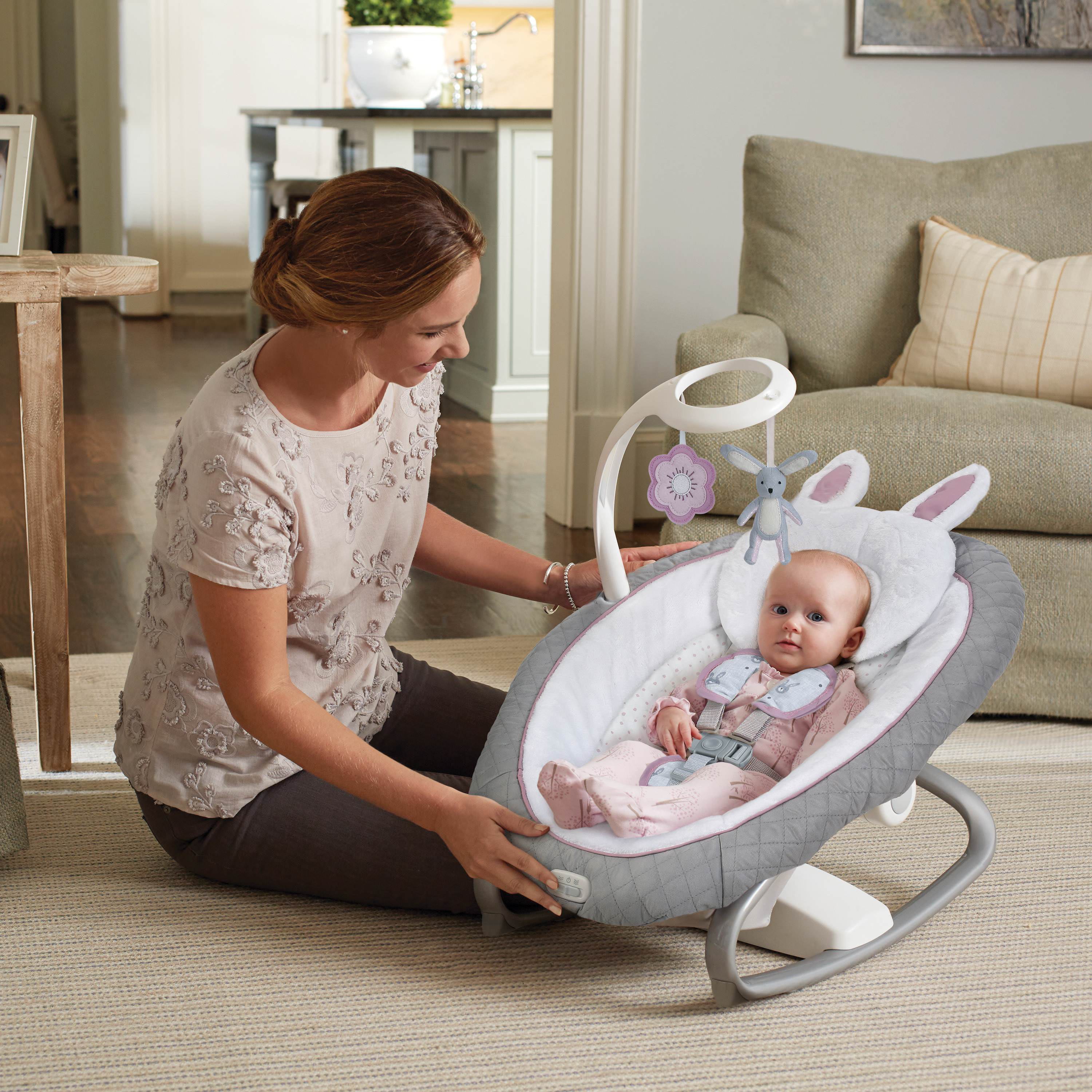 graco everyway soother with removable rocker