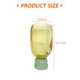 thumbnail image 2 of Multicolour Drink Glass Sweets Ice Cream Cup, Glass Dessert Cups For Parfait Fruit Salad or Pudding, 350MLstyle:style 1;, 2 of 5