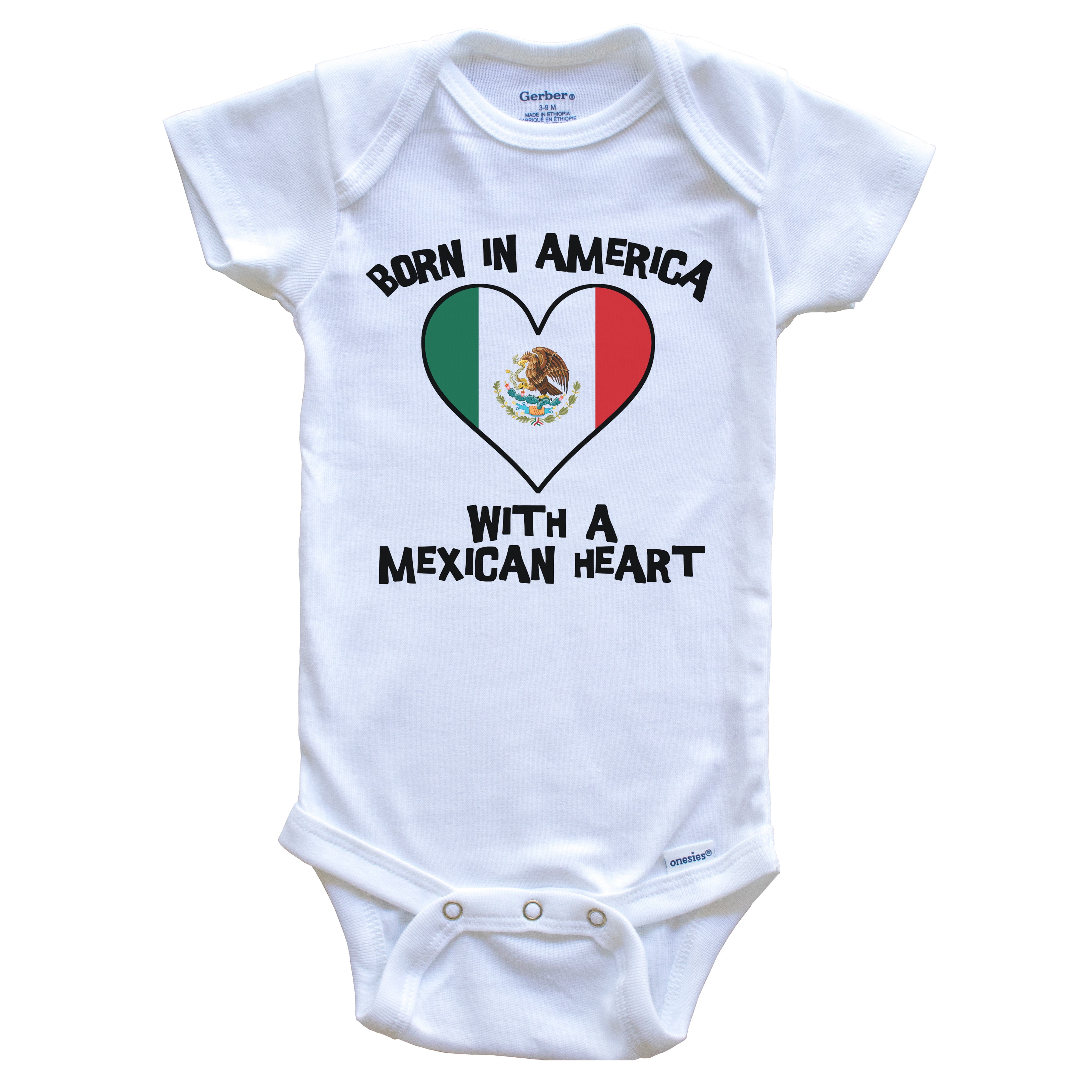 mexico baby bodysuit 