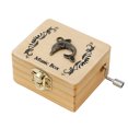 thumbnail image 1 of Coofit Musical Box Wooden Fashion Creative Music Box Tabletop Ornament Home Decor, 1 of 9