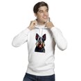 thumbnail image 3 of Patriotic Scottish Terrier Stained Glass Portrait American Flag Hoodie Unisex Merch Hoodies Scottie Dog Lover Gifts - 01010, 3 of 6