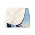 thumbnail image 2 of Santa is Coming Rhodesian Ridgeback Merry Christmas Xmas Noel Truck Tree Cozy Sherpa Blanket Ridgebacks Dog Lover Gifts Warm Soft Throw Blanket - 02023, 2 of 5