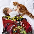 thumbnail image 2 of Kamen Rider anti-pilling, suave, ligera, esponjosa y acogedora de lujo para hogar y cocina – Perfecta para niños y adultos,150X200cm, 2 of 6