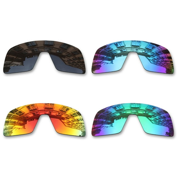Vonxyz 4 Pack Polarized Replacement Lenses for Oakley Sutro OO9406 Sunglasses