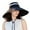 Black, variant on Sun Hat for Women Packable Wide Brim Sun Hat for Women with Zipper Fully Light Blocking Design for Sun