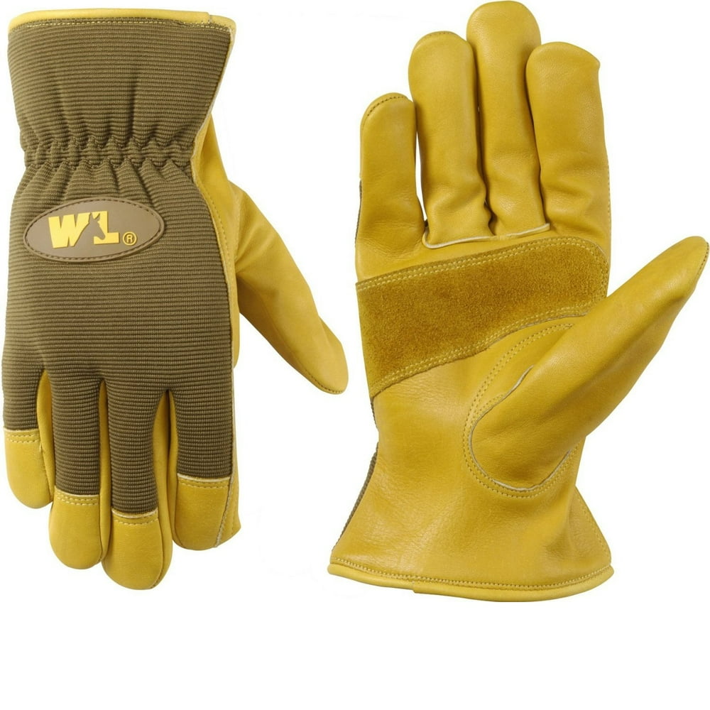 Wells Lamont Wells Lamont Ultra Comfort Cowhide Work Gloves for Men L