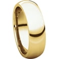thumbnail image 6 of 6mm Comfort Fit Band in 14k Yellow Gold - Size 7.5, 6 of 9