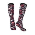 thumbnail image 4 of Balery Rose Flowers Printed Novelty Socks Men's Women's Crew Socks Sports Socks Knee High Socks Cotton Socks Quirky and Cool Socks, 4 of 9