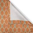 thumbnail image 4 of Ambesonne Orange Valance Pack of 2, Trippy Inspired, 54"X12", Multicolor, 4 of 5