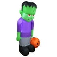 thumbnail image 2 of Impact Canopy Inflatable Outdoor Halloween Decoration, Trick or Treat Frankenstein, 2 of 4