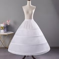 thumbnail image 7 of FVDPWYE Elegant Long Wedding Petticoat, Half Petticoat for Evening Performances, Festive style D, 7 of 7