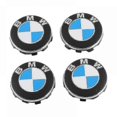 thumbnail image 1 of 4-piece Car Wheel Cover, Bm-w 56mm Wheels, Center Wheel Cover Rim Logo Blue And White Rim Badge, 1 of 2